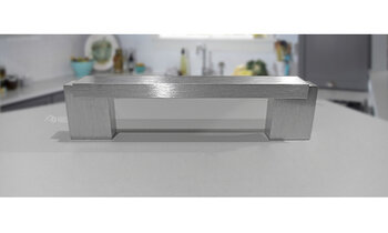 PUXADOR METALNOX A1012 ESCOVADO 384MM