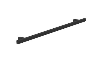 PUXADOR SOPRANO HASTE QUADRADO PRETO 448MM