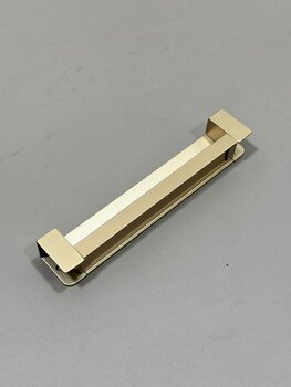 PUXADOR EMBUTIR TORRALBA 2576 DOURADO LAOS 124/150MM
