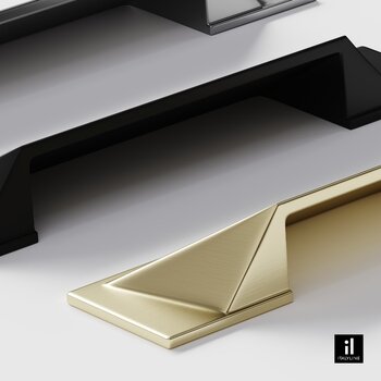 PUXADOR CONCHA DE SOBREPOR ZEN PLYMOUTH 80MM CROMADO ZP5420 - ZEN