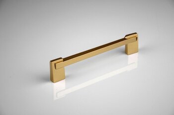 PUXADOR ZEN TECNO GOLD ESCOVADO 224MM