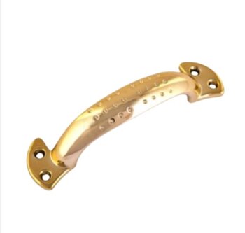 PUXADOR ALCA DZ28 128MM DOURADO FOSCO