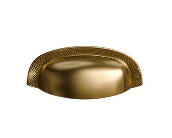 PUXADOR CONCHA DE SOBREPOR ZEN PLYMOUTH 80MM DOURADO ZP5420 - ZEN