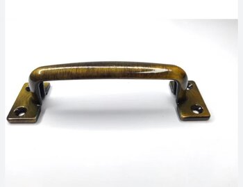 PUXADOR ALCA 120MM ANTIQUE BRILHOSO