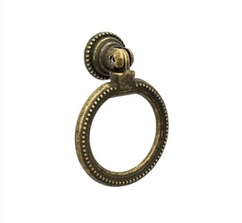 PUXADOR JADOR ARCO IRIS 50MM OURO ANTIQUE 