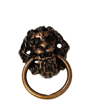 PUXADOR COLONIAL LEAO 01681 COBRE 