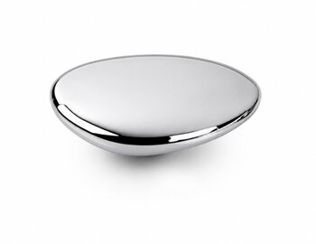 PUXADOR ZEN SEIXO CROMADO MEDIO