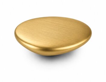 PUXADOR ZEN SEIXO GOLD ESCOVADO MEDIO