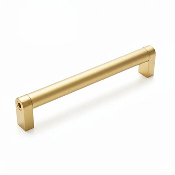 PUXADOR ZEN ALLEN LISO DOURADO MATTE 352MM