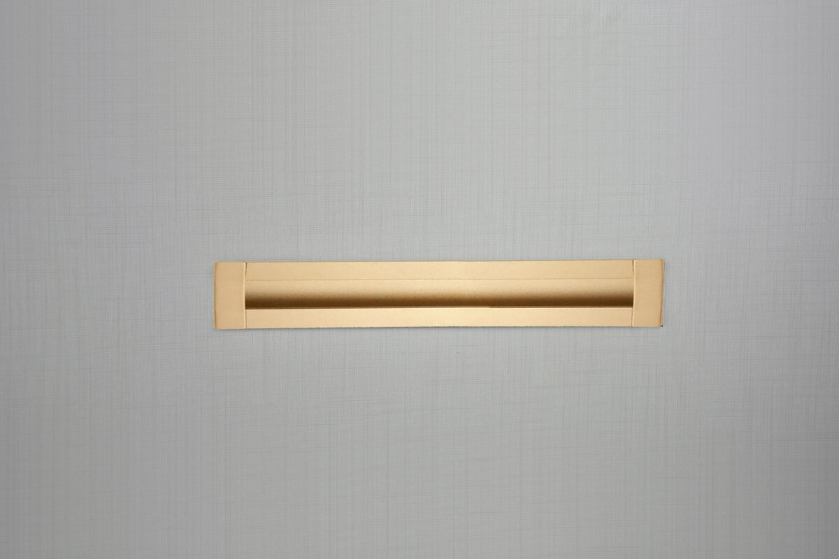 PUXADOR DE EMBUTIR CONCHA ZEN SMART DOURADO 288MM - ZEN - Casa das