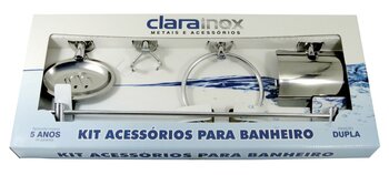 KIT WC. INOX CLARA STANDER C-05 PECAS R-1700