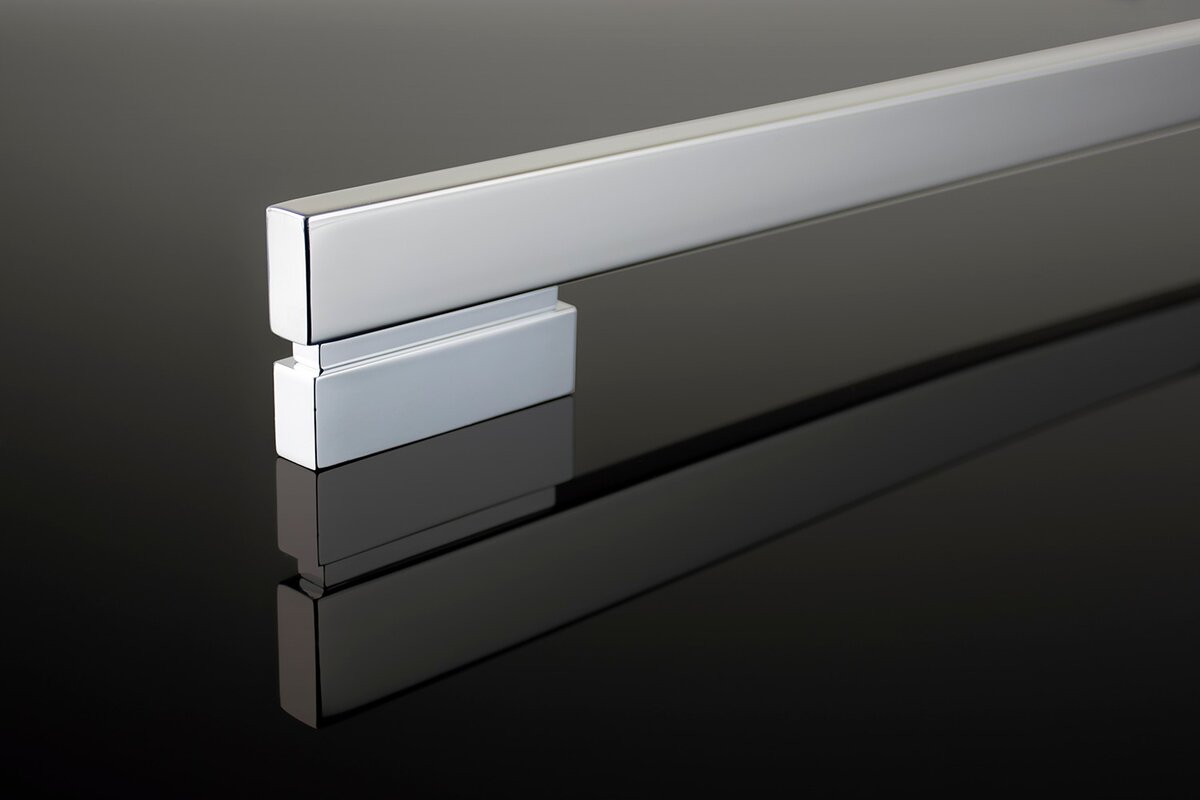 PUXADOR DE PORTA ZEN MOMA INOX POLIDO 80CM. DUPLO - ZP1123.88