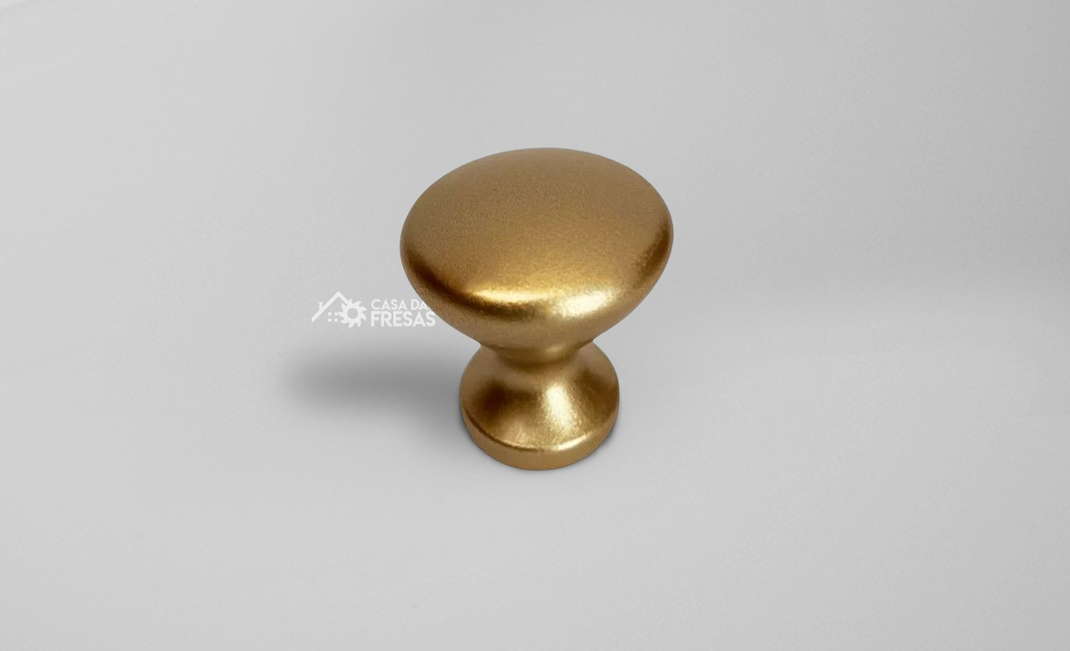 PUXADOR ZEN CUP DOURADO 25MM ZP5238.955 - ZEN - Casa das Fresas